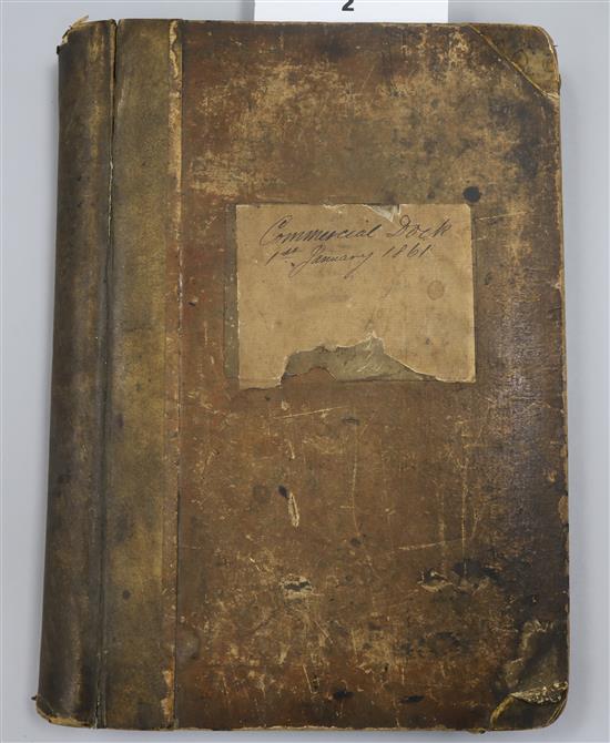 A 19th century commercial documentation book